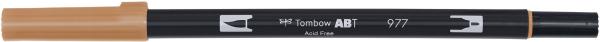 Tombow dual brush pen abt 977 saddle brown - Tombow-abt-977-4901991902259-02.jpg