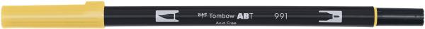 Tombow dual brush pen abt 991 ocker hell - Tombow-abt-991-4901991902280-02.jpg