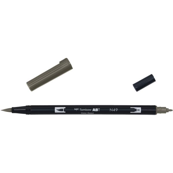 Tombow dual brush pen abt-n49 warm grey 8 - Tombow-abt-n49-4901991647839-02.jpg