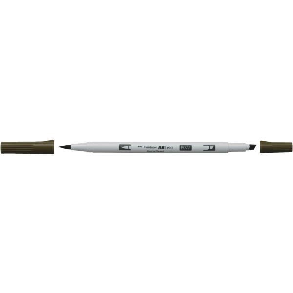 Tombow dual brush pen abt pro abtp-077 antique bronze - Tombow-abtp-077-4901991648072-02.jpg