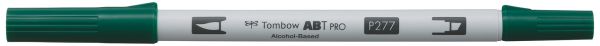 Tombow dual brush pen abt pro abtp-277 dark green - Tombow-abtp-277-4901991648225