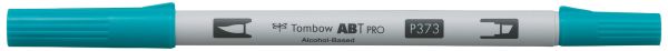 Tombow dual brush pen abt pro abtp-373 sea blue - Tombow-abtp-373-4901991648270