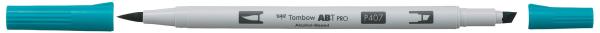 Tombow dual brush pen abt pro abtp-407 tiki teal - Tombow-abtp-407-4901991648317-02.jpg