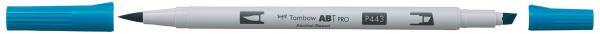 Tombow dual brush pen abt pro abtp-443 turquoise - Tombow-abtp-443-4901991648324-02.jpg