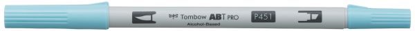 Tombow dual brush pen abt pro abtp-451 sky blue - Tombow-abtp-451-4901991648331