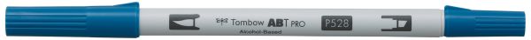 Tombow dual brush pen abt pro abtp-528 navy blue - Tombow-abtp-528-4901991648409