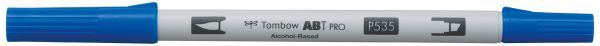 Tombow dual brush pen abt pro abtp-535 cobalt blue - Tombow-abtp-535-4901991648416