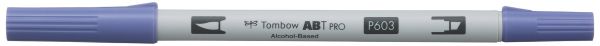 Tombow dual brush pen abt pro abtp-603 periwinkle - Tombow-abtp-603-4901991649512