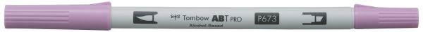 Tombow dual brush pen abt pro abtp-673 orchid - Tombow-abtp-673-4901991648522