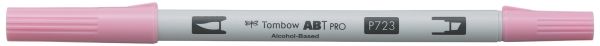 Tombow dual brush pen abt pro abtp-723 pink - Tombow-abtp-723-4901991648584