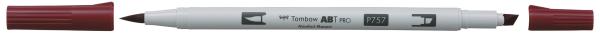 Tombow dual brush pen abt pro abtp-757 port red - Tombow-abtp-757-4901991648614-02.jpg