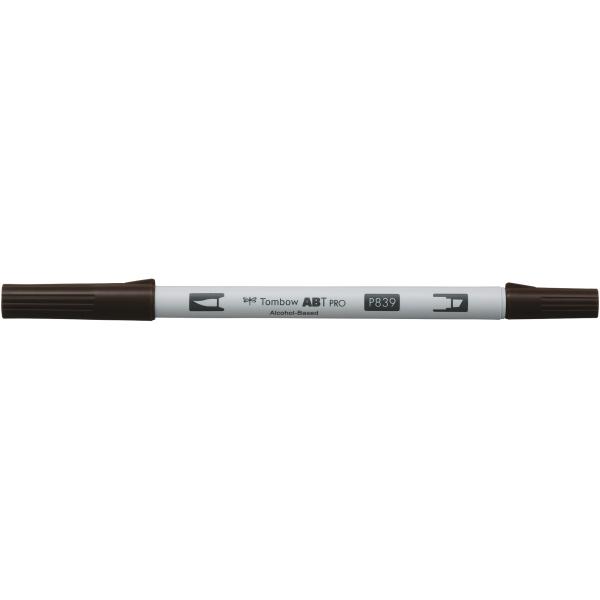 Tombow dual brush pen abt pro abtp-839 espresso - Tombow-abtp-839-4901991648690-02.jpg