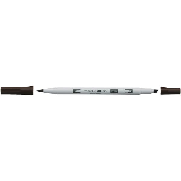 Tombow dual brush pen abt pro abtp-839 espresso - Tombow-abtp-839-4901991648690