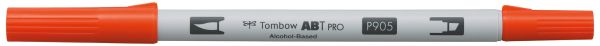 Tombow dual brush pen abt pro abtp-905 red - Tombow-abtp-905-4901991648782