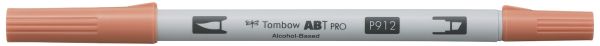 Tombow dual brush pen abt pro abtp-912 pale cherry - Tombow-abtp-912-4901991648812
