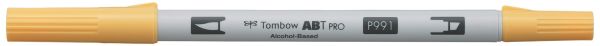 Tombow dual brush pen abt pro abtp-991 light ochre - Tombow-abtp-991-4901991648911