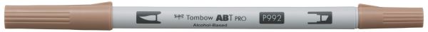 Tombow dual brush pen abt pro abtp-992 sand - Tombow-abtp-992-4901991648928
