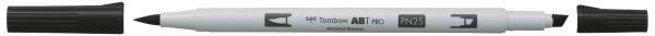Tombow dual brush pen abt pro abtp-n25 lamp black - Tombow-abtp-n25-4901991648966-02.jpg