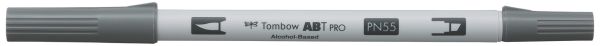 Tombow dual brush pen abt pro abtp-n55 cool grey 7 - Tombow-abtp-n55-4901991649017
