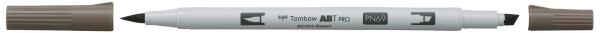 Tombow dual brush pen abt pro abtp-n69 warm grey 4 - Tombow-abtp-n69-4901991649031-02.jpg