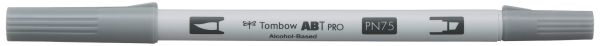 Tombow dual brush pen abt pro abtp-n75 cool grey 3 - Tombow-abtp-n75-4901991649048