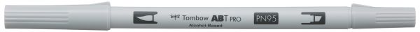 Tombow dual brush pen abt pro abtp-n95 cool grey 1 - Tombow-abtp-n95-4901991649079