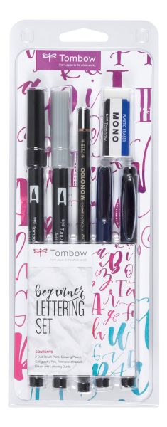 Tombow lettering-set beginner ls-beg art dual brush - Tombow-ls-beg-4003198130012
