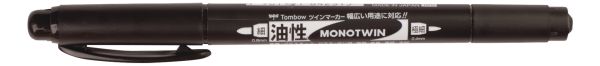 Tombow mono twin zeichen-marker os-tme33 schwarz - Tombow-os-tme33-4901991642315