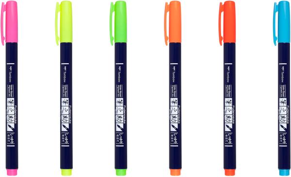 Tombow kalligraphie set ws-bh-6p fudenosuke, 6 farben neon - Tombow-ws-bh-6p-4003198111028-02.jpg