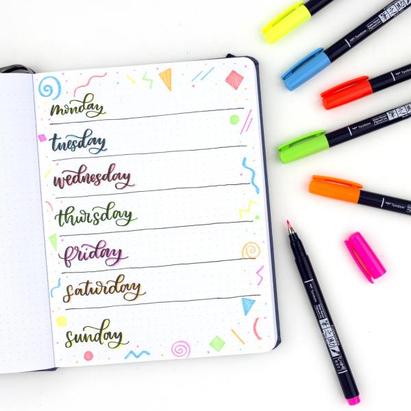 Tombow kalligraphie set ws-bh-6p fudenosuke, 6 farben neon - Tombow-ws-bh-6p-4003198111028-06.jpg