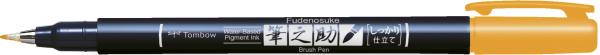 Tombow kalligraphie stift hard ws-bh03 fudenosuke, gelb - Tombow-ws-bh03-4901991647921-02.jpg