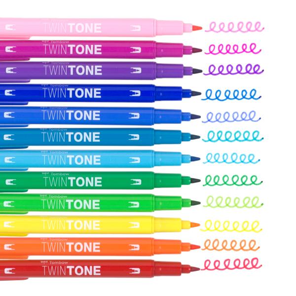 Tombow fasermaler twintone marker ws-pk-12p-3 rainbow 12-tlg. - Tombow-ws-pk-12p-3-4003198142664-02.jpg