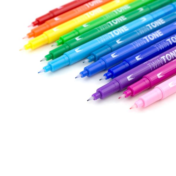 Tombow fasermaler twintone marker ws-pk-12p-3 rainbow 12-tlg. - Tombow-ws-pk-12p-3-4003198142664-03.jpg