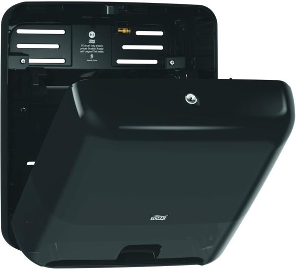 Tork handtuchspender h1 551108 schwarz, sensor 368x331x206mm - Tork-551108-7322540348996-02.jpg