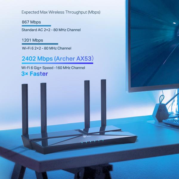 Tp-link ax3000 db wifi 6 router archer ax53 - Tp-link-archer-ax53-4897098683088-04.jpg