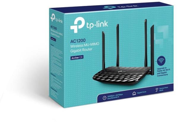 Tp-link wireless ac dual band router archer c6 white - Tp-link-archer-c6-6935364088903-04.jpg