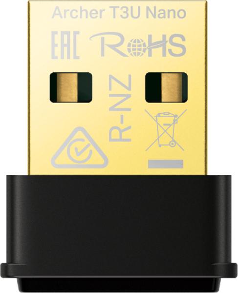 Tp-link archer t3u nano archer t3u nano ac1300 mini db wifi usb adap. - Tp-link-archer-t3u-nano-6935364072667