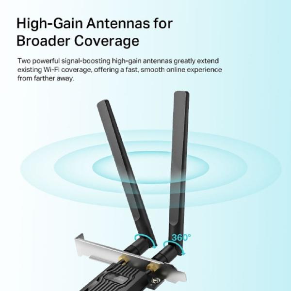 Tp-link ax1800 db wifi 6 bt 5.2 pci-e archer tx20e - Tp-link-archer-tx20e-4897098688809-02.jpg