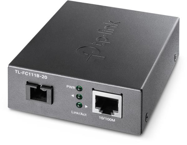 Tp-link wdm media converter fc111b-20 10/100 mbps - Tp-link-fc111b-20-6935364010997