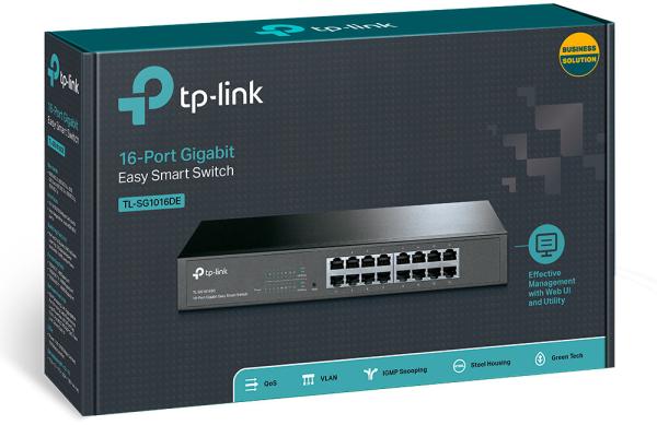 Tp-link tl-sg1016de tl-sg1016de 16-port gigabit smart switch - Tp-link-tl-sg1016de-6935364021269