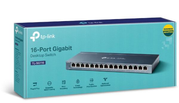 Tp-link 16-port gb desktop switch tl-sg116 - Tp-link-tl-sg116-6935364084325-04.jpg