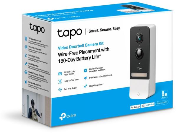 Tp-link smart video doorbell cam kit tapo d230s1 - Tp-link-tapo-d230s1-4897098685686-04.jpg