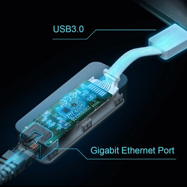 Tp-link usb 3.0 type-c to ue300c ethernet network adapter - Tp-link-ue300c-6935364072599-05.jpg