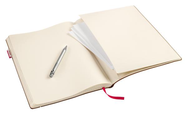 Transotype sensebook red rubber a4 75020402 kariert, l, 135 seiten beige - Transotype-75020402-8716329071325-02.jpg