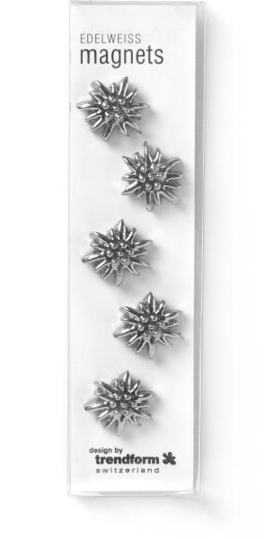 Trendform magnete edelweiss fa4509 5er set, silber - Trendform-fa4509-7640169368011-02.jpg