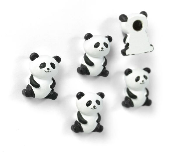 Trendform magnete panda fa4573 schwarz/weiss 5 stück - Trendform-fa4573-7640169368554
