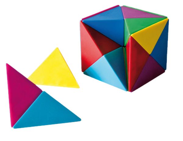 Trendform magnete tangram cube tm0100 24er set - Trendform-tm0100-7640145468070