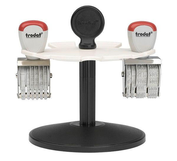 Trodat stempelträger 3008 8-teilig grau - Trodat-3008-0092399547716