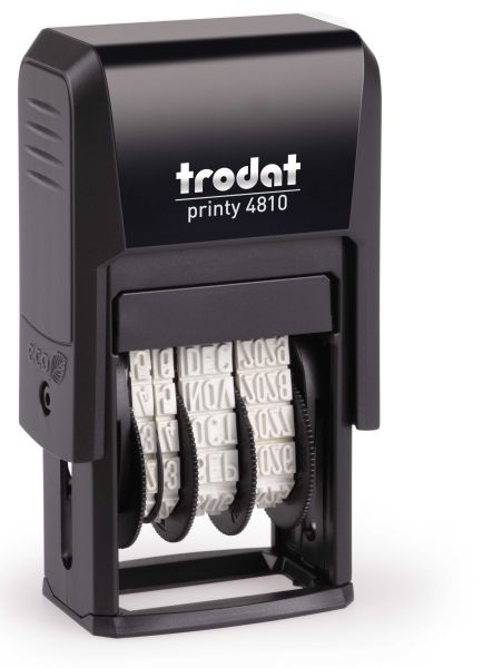 Trodat datumstempel d 4810d-ek-sc 3,8mm - Trodat-4810d-ek-sc-0092399703815