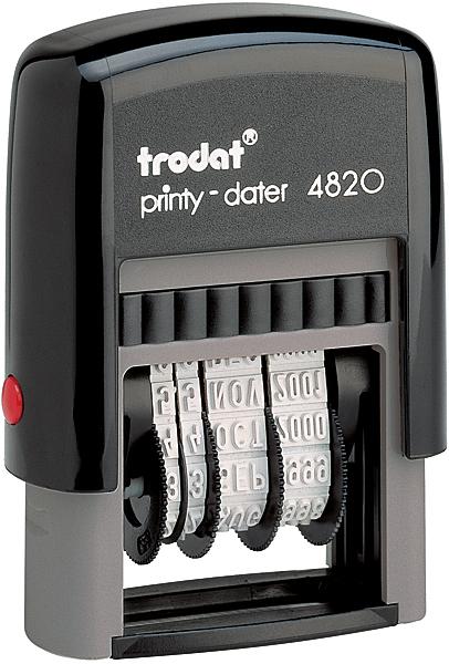 Trodat datumstempel i 4820i-ek-sc 4mm - Trodat-4820i-ek-sc-9010835118659